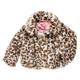 Princess Faux Fur Leather Coat