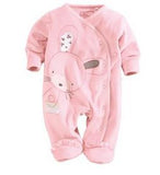 Pink Snuggly Bunny Romper