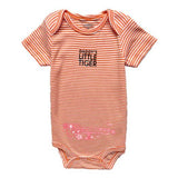 Short Sleeve Romper "Daddy's Little Tiger"