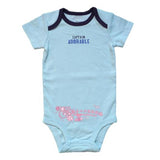 Short Sleeve Romper "Captain Adorable"